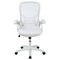 Emma and Oliver High Back Mesh Ergonomic Office Chair with Flip-up Arms